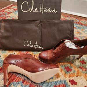 Cole Haan Air Nike Violet Oxford Pump